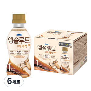 매일유업 앱솔루트 명작 2FL 액상 분유 1단계 200ml x 6p + 니플 세트, 36개