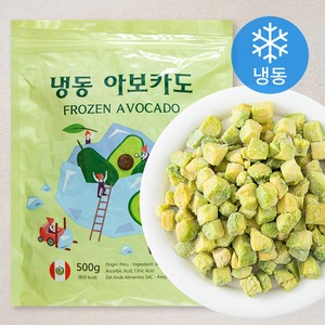 냉동 아보카도 (냉동), 500g, 1개