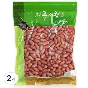 가온애 볶음땅콩 견과류, 1kg, 2개