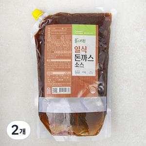 풀무원 풀스키친 일식 돈까스 소스, 2개, 2kg