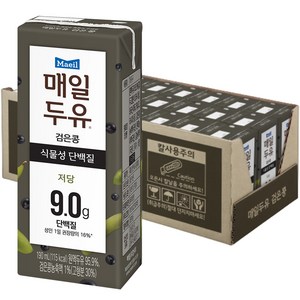 매일유업 매일두유 검은콩, 190ml, 24개