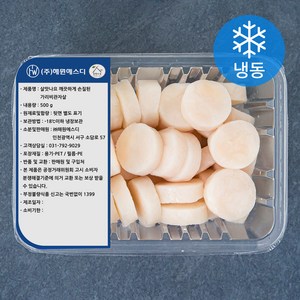 살맛나요 깨끗하게 손질된 가리비관자살 (냉동), 500g, 1개