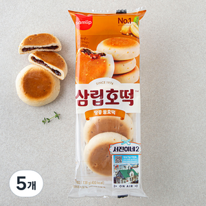 삼립 땅콩 꿀호떡 6개입, 138g, 5개