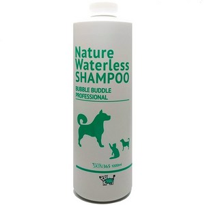 버블부들 강아지 워터리스 샴푸 발세정제 리필, 1000ml, 1개