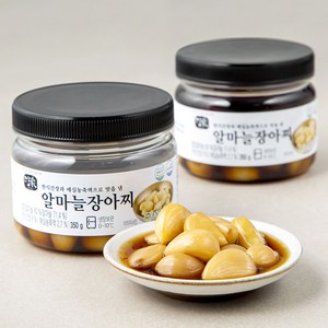 담가 알마늘장아찌, 350g, 2개