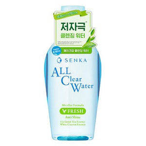 센카 올 클리어 워터 미셀라 포뮬러 프레시 N, 230ml, 1개