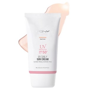 맥퀸뉴욕 데일리 매트피니쉬 선크림 SPF50+ PA+++, 50g, 1개