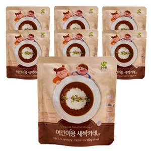 순수람 유아용 새싹카레, 100g, 7개