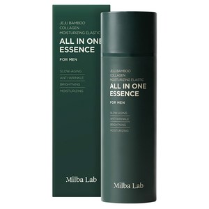 [비건뷰티] 밀바랩 맨즈 제주 대나무 콜라겐 수분 탄력 올인원 에센스, 150ml, 1개