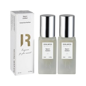 로얄워터 엑스트레 드 퍼퓸 스페이스 앰버, 10ml, 2개