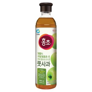 홍초 풋사과 음용식초, 900ml, 1개