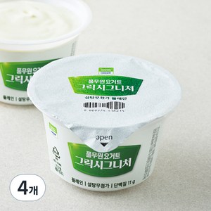 풀무원다논 요거트 그릭시그니처, 150g, 4개