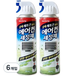 감동 에어컨 세정제, 330ml, 6개