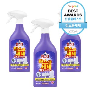 홈스타 락스와 세제 스프레이 후로랄, 500ml, 3개