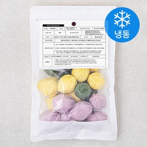 김재규우리떡연구소 굳지않는 3색 깨송편 (냉동), 500g, 1개