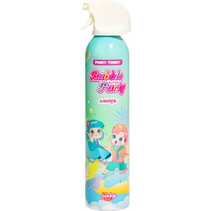 핑키통키 유아용 버블파티 버블클렌저 스카이민트, 300ml, 1개