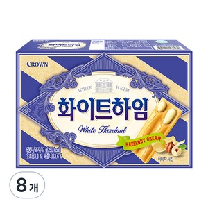 쵸코하임 크라운 화이트, 47g, 8개