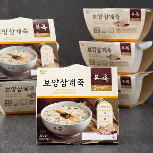 본죽 보양삼계죽 (냉장), 270g, 6개입