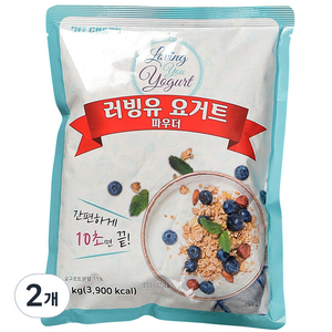 희창 러빙유 요거트 파우더, 1kg, 2개