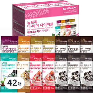 뉴트리디데이 다이어트 쉐이크 해피믹스, 1050g, 1세트