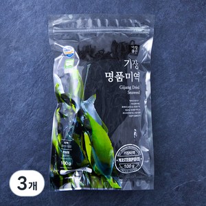 품질인증 기장 명품 미역, 100g, 3개