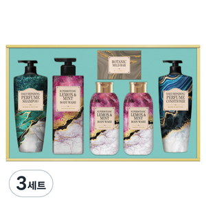 엘라스틴 정성담은 샴푸 바디 세트 + 쇼핑백, 3세트