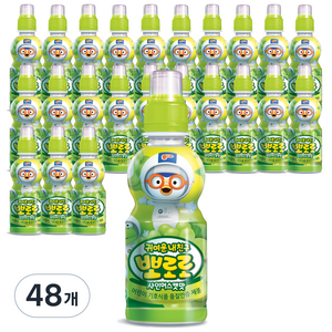 팔도 귀여운 내친구 뽀로로 샤인머스캣맛, 235ml, 48개