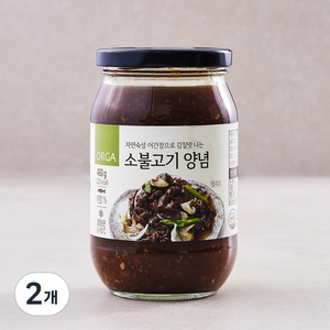 올가 소불고기 양념, 460g, 2개