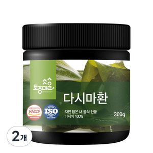 토종마을 다시마환, 2개, 300g