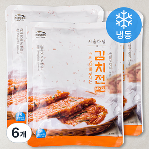 서울마님 김치전반죽 (냉동), 250g, 6개