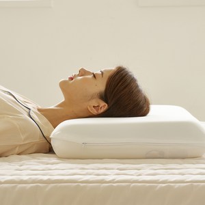 호무로 히든코어 메모리폼 경추베개, 블루 + 크림화이트, 1개