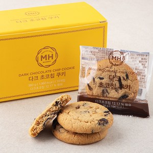 다크 초코칩 쿠키, 380g, 1개