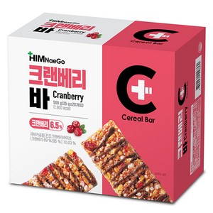 힘내고 크랜베리바, 500g, 1개