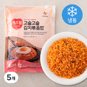 이츠웰 고슬고슬 김치 볶음밥 (냉동), 300g, 5개