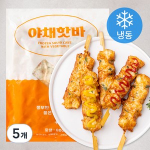 야채핫바 (냉동), 800g, 5개