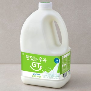 남양 맛있는우유 GT 깔끔한 저지방, 2.3L, 1개