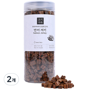 제로랩스 고기가득 져키 강아지 간식, 연어, 1kg, 2개