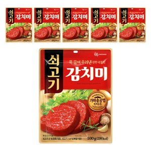대상 쇠고기 감치미, 100g, 6개