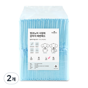 펫코노미 시원해 강아지 배변패드 40p, 40개입, 2개