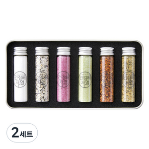 건강해저염 캠핑소금 20g x 6종 세트, 20ml, 2세트