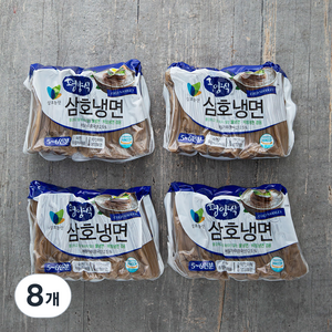 냉장_삼호농산 평양 냉면사리 5~6인분, 1kg, 8개