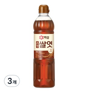 백설 조청 쌀엿, 700g, 3개