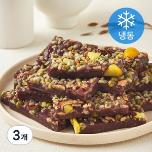 떡편 흑미영양찰떡 (냉동), 675g, 3개