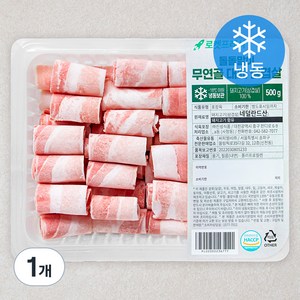 돌돌말이 무연골 대패 삼겹살 (냉동), 500g, 1개