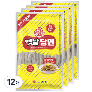 오뚜기옛날 당면, 300g, 12개