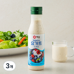 백설 요거트 드레싱, 245g, 3개