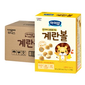 일동후디스 아이얌 볼과자 60g, 계란맛, 10개