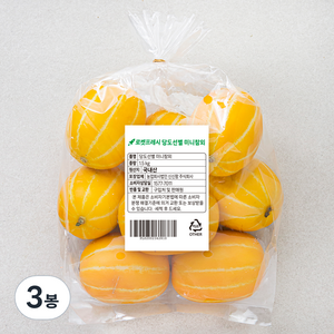 당도선별 미니참외, 1.5kg, 3봉