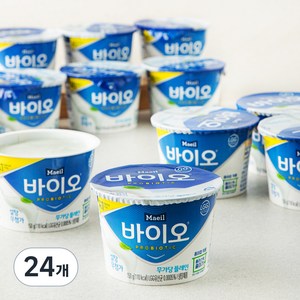 매일바이오 무가당 플레인 요거트, 150g, 24개