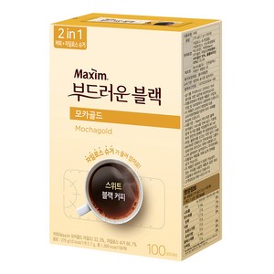 맥심 모카골드 부드러운 블랙 커피믹스, 2.7g, 100개입, 1개